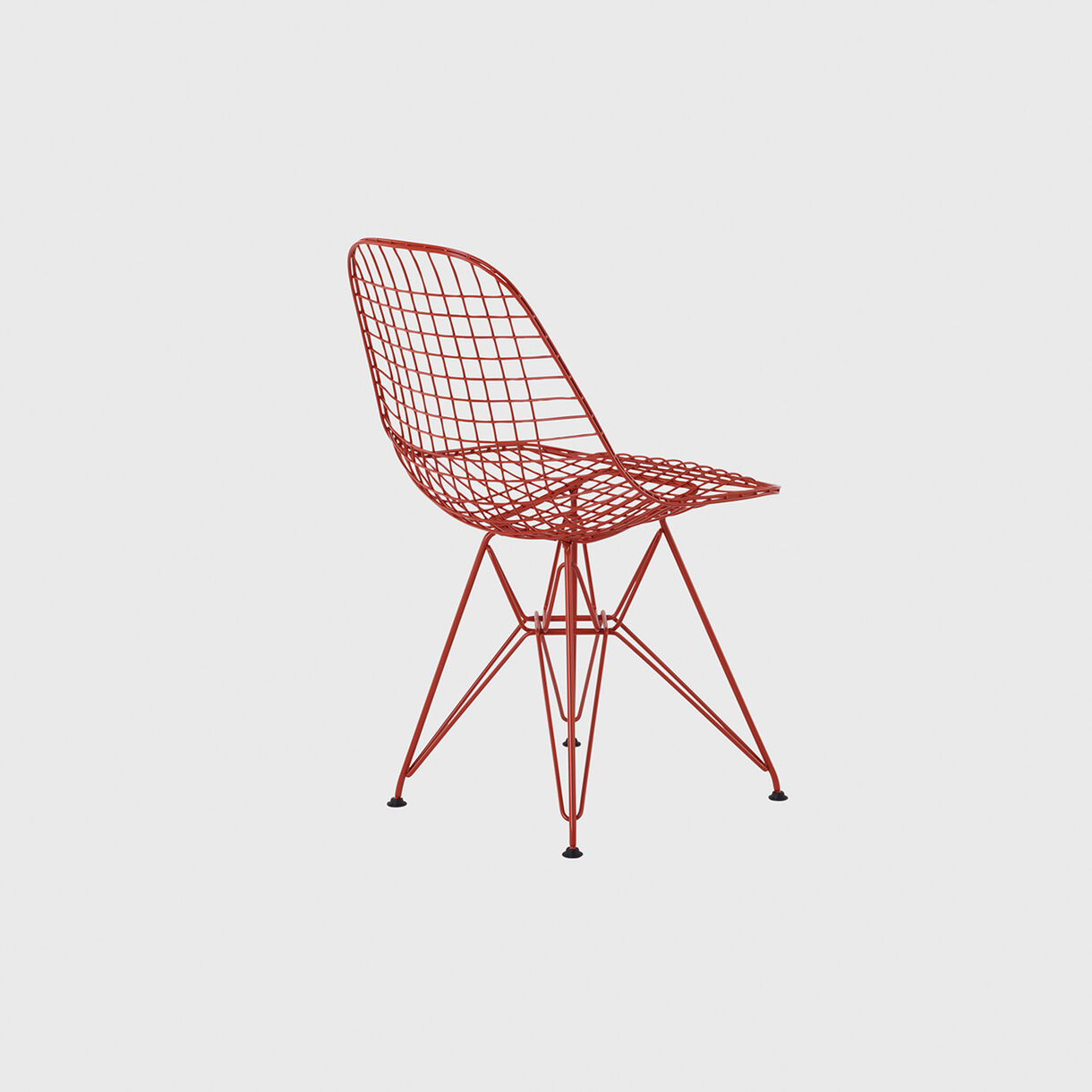 HM x Hay Eames Wire Outdoor Chair, Wire Base, Iron Red