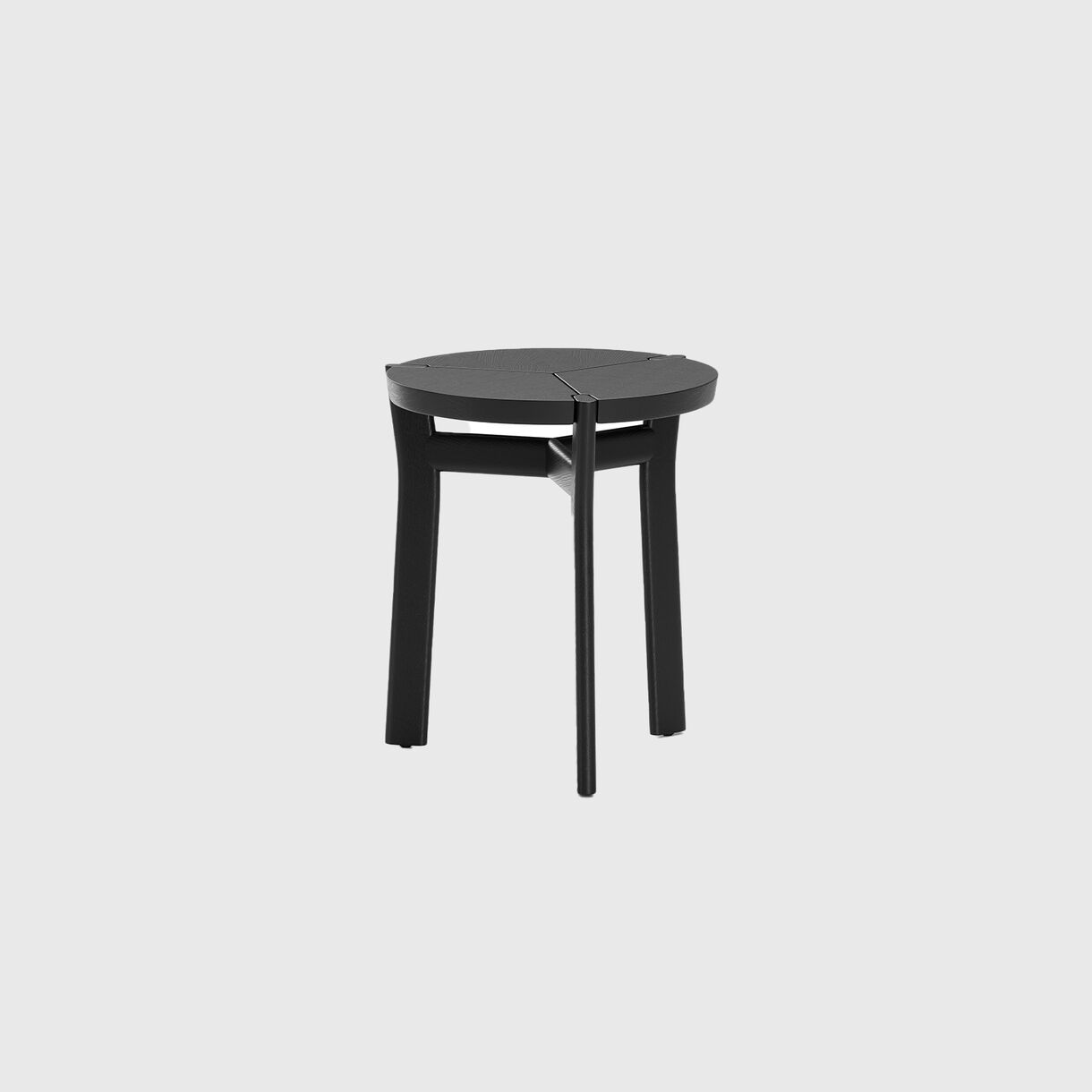 Marea Side Table, Black Oak