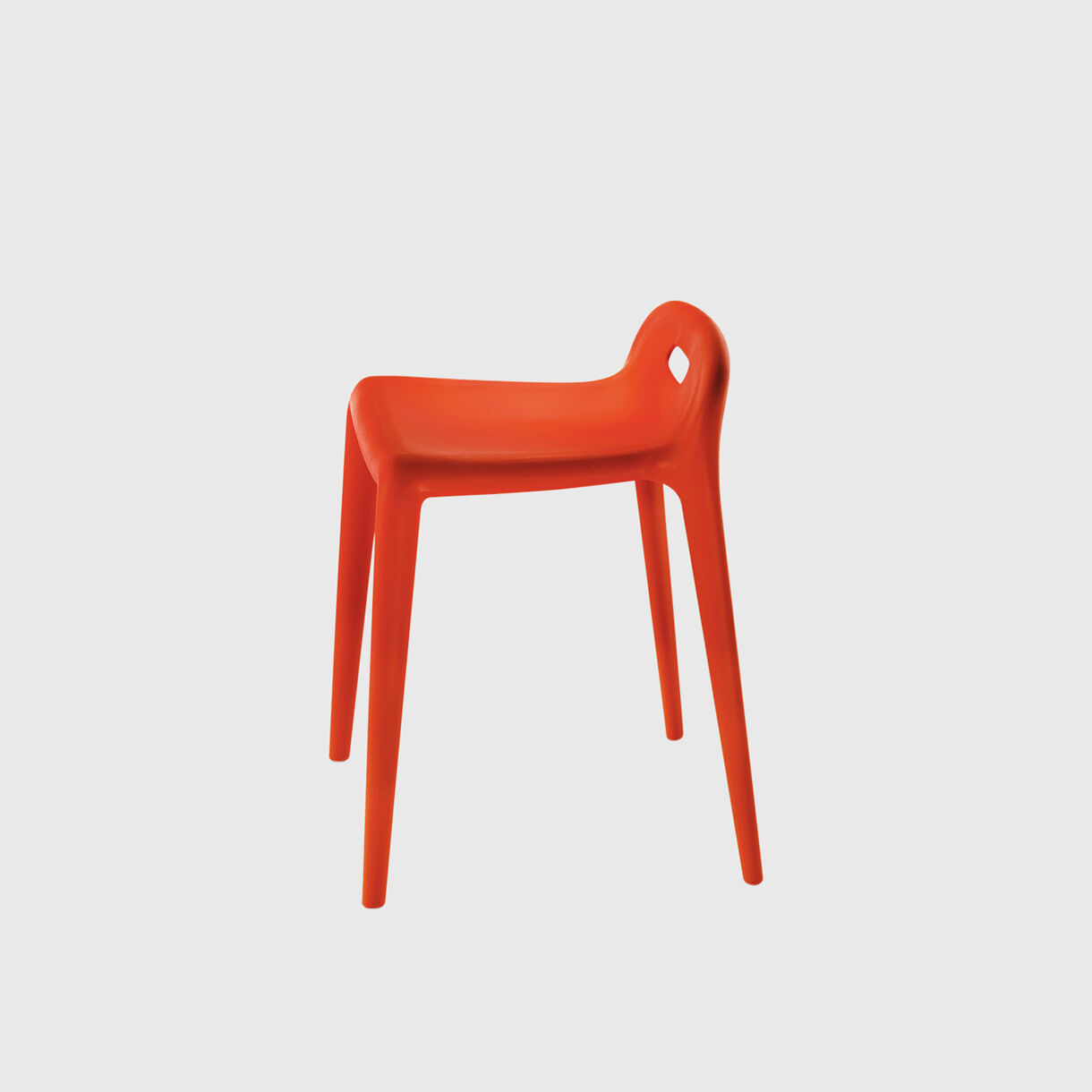 Yuyu stool, orange