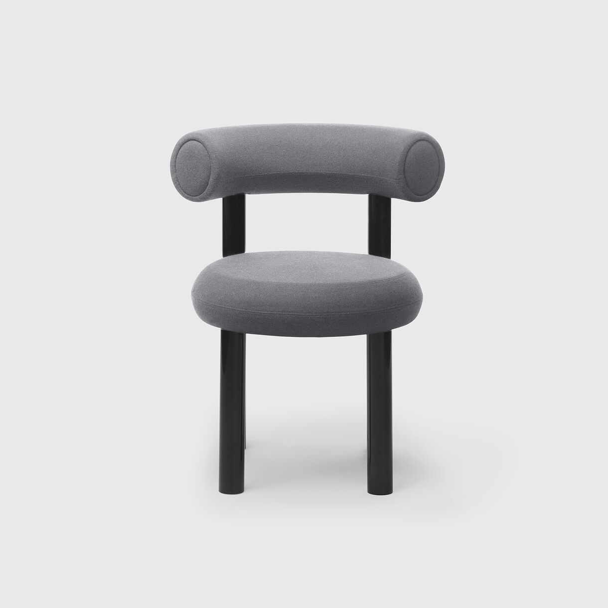 Fat Dining Chair, Gentle 2 - Light Grey