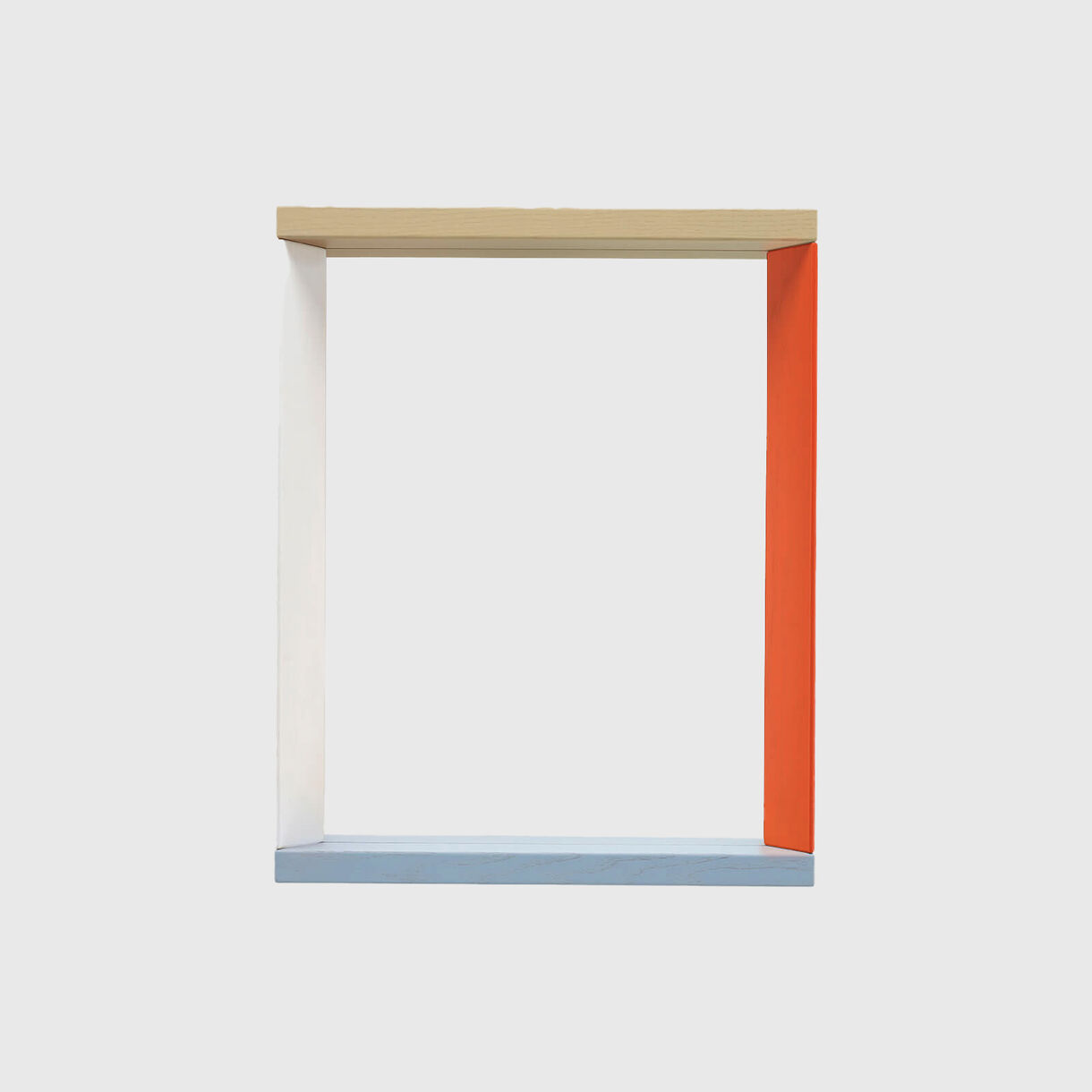 Colour Frame Mirror, Small Blue/Orange