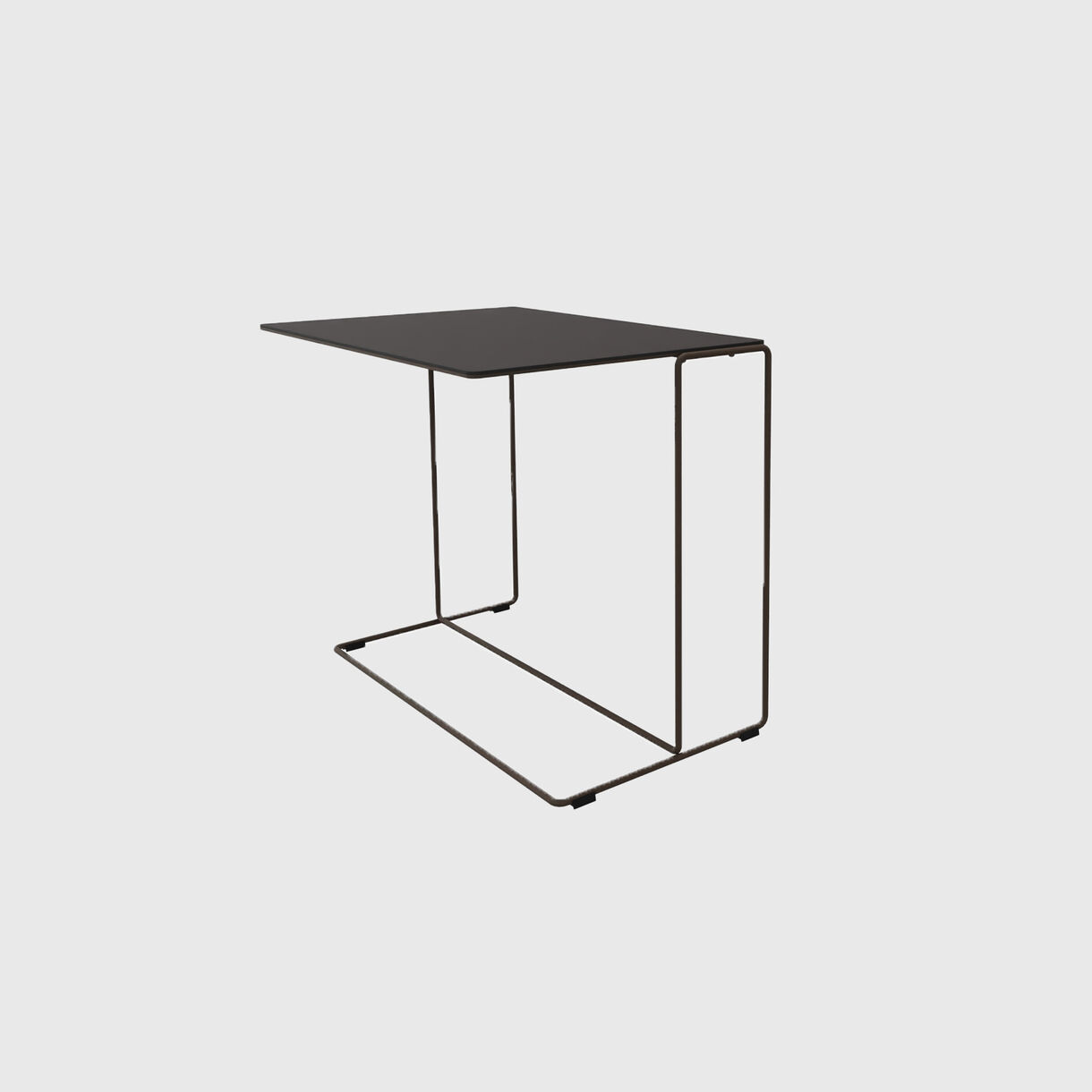 Oki Saddle Side Table, Large, Coffee