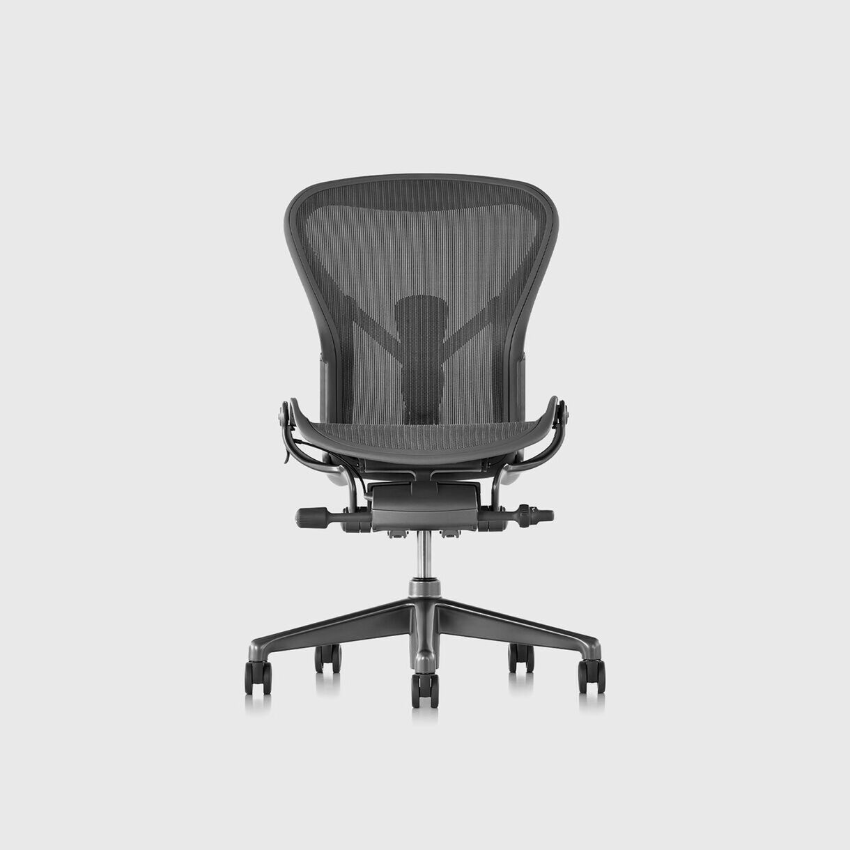 Aeron Chair Remastered, Carbon, No Arms