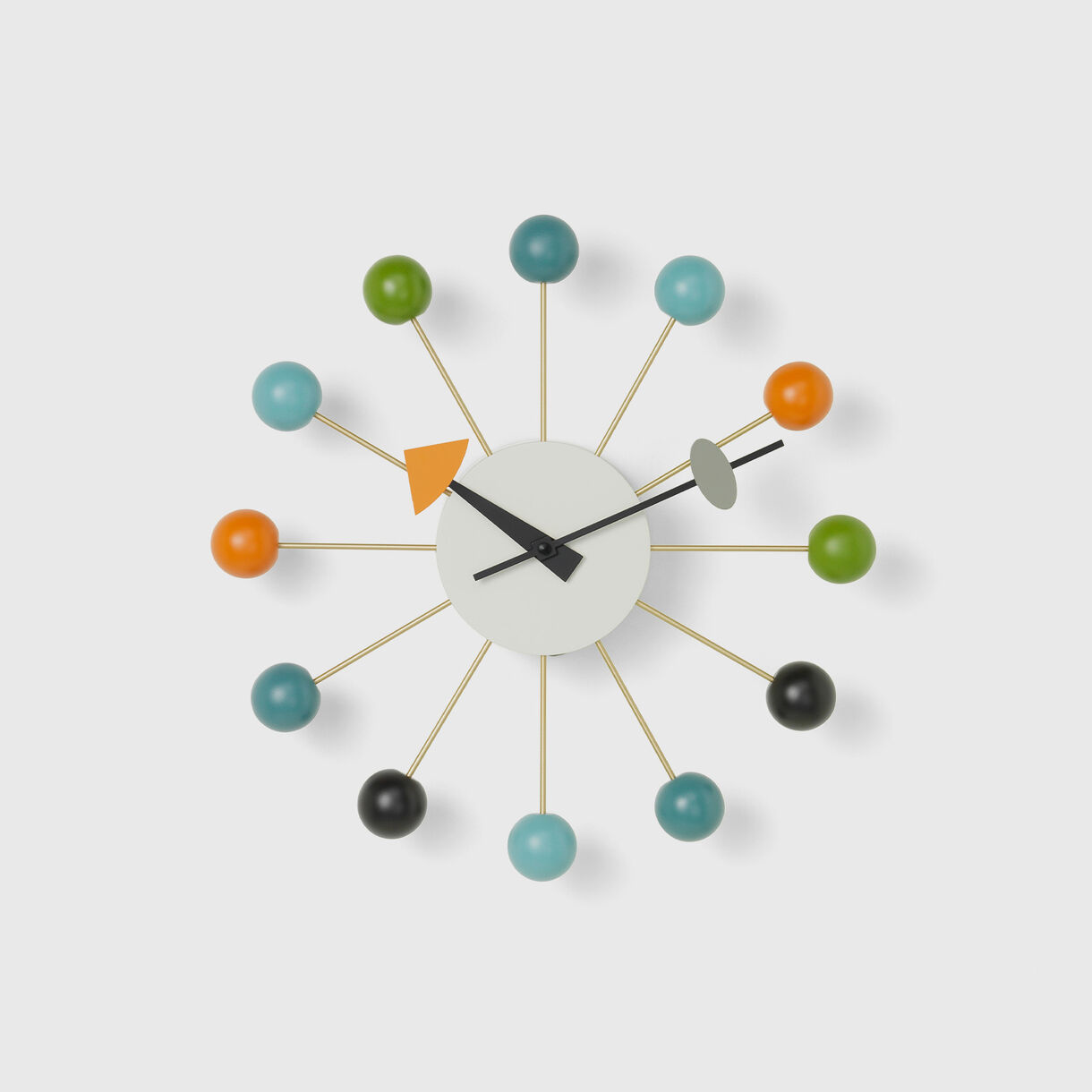 Ball Wall Clock, Multicolour