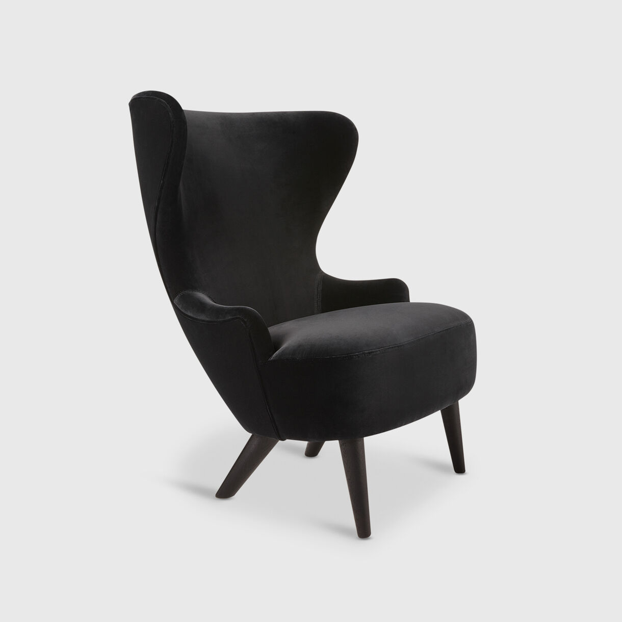 Wingback Micro Chair, Black