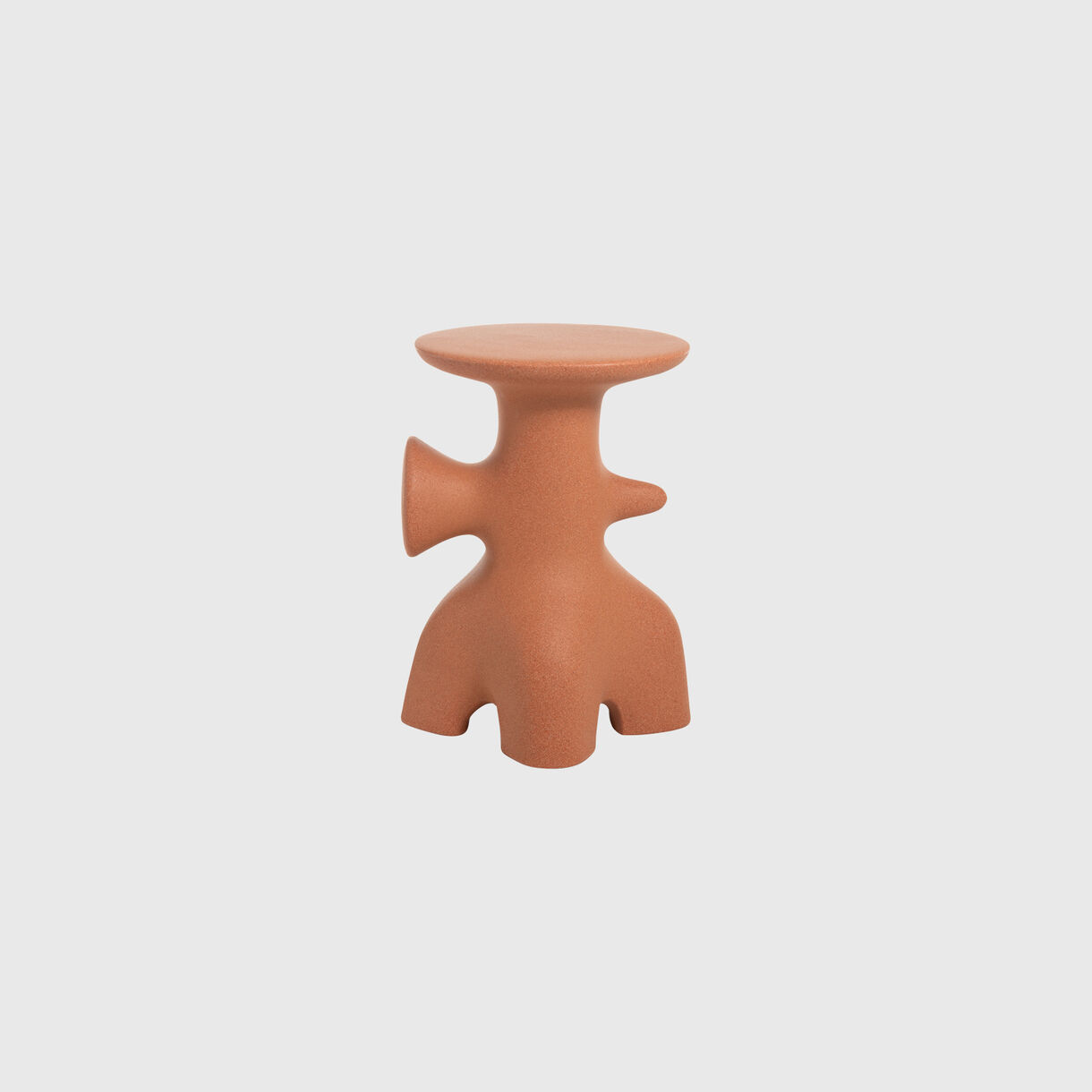 Archeo Stool / Table, High, Terracotta