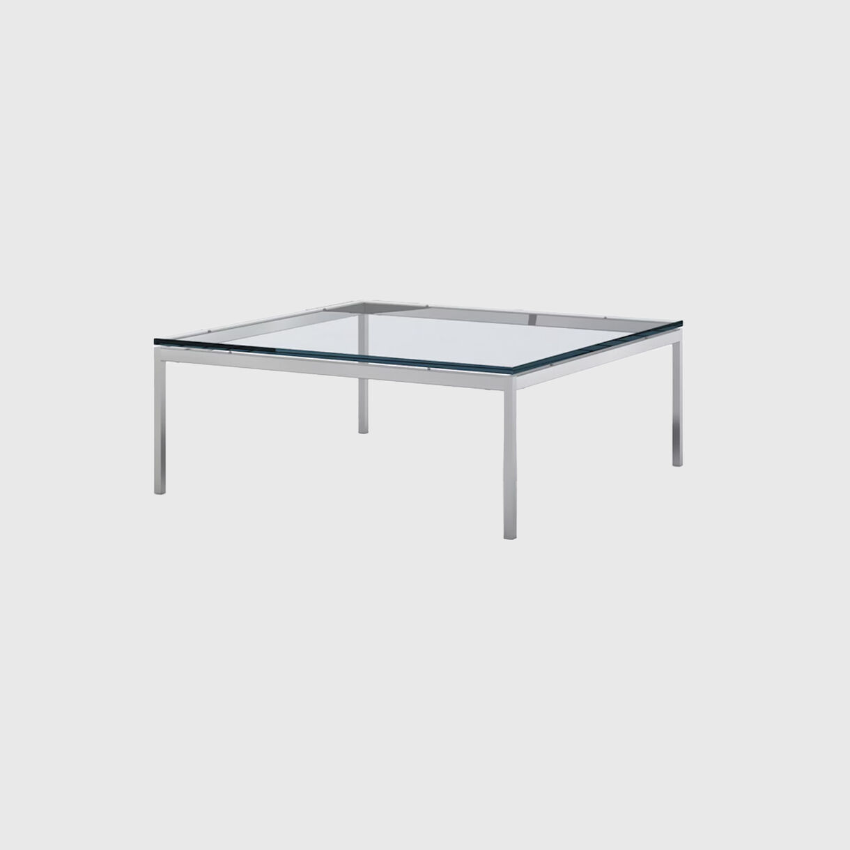 Florence Knoll Coffee Table, Square, Glass 900
