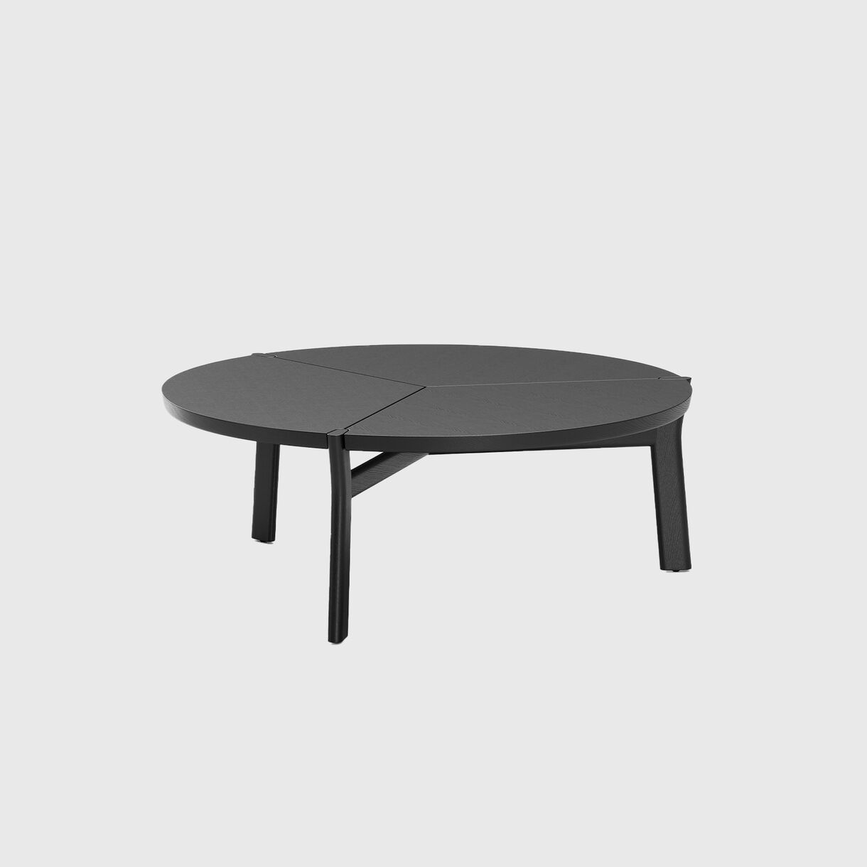 Marea Coffee Table, Black Oak
