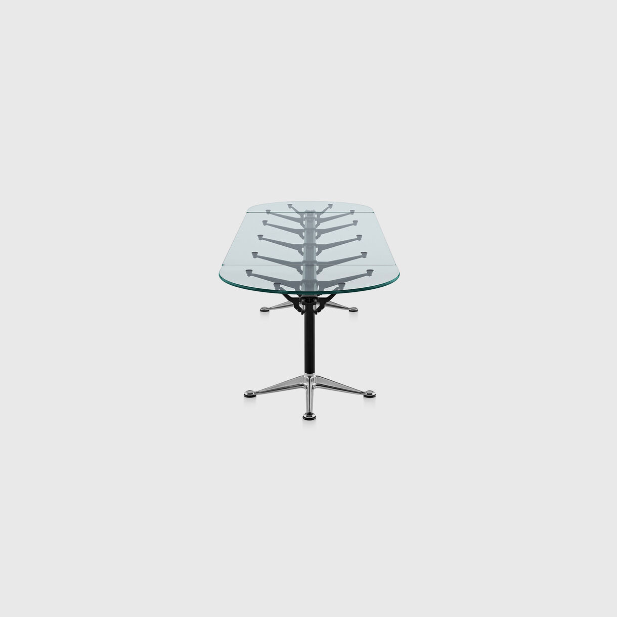 Burdick Group Oval Table, BG335GGJLJLBKBKCD