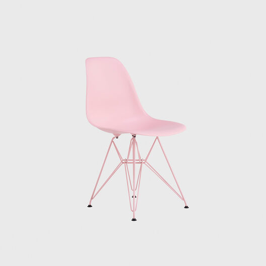 HM x HAY - Eames® Moulded Plastic Side Chair, Wire Base