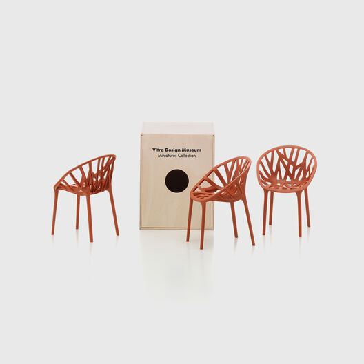 Miniatures Vegetal Red, Set of 3