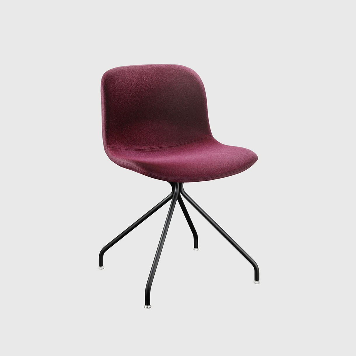 Troy 4 Star Base Chair, Divina Melange 581 Purple