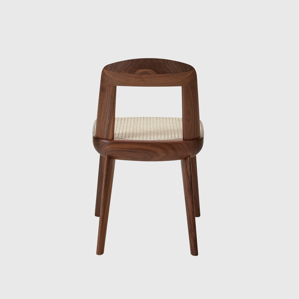 Brutus Chair, Walnut & Vienna Cane