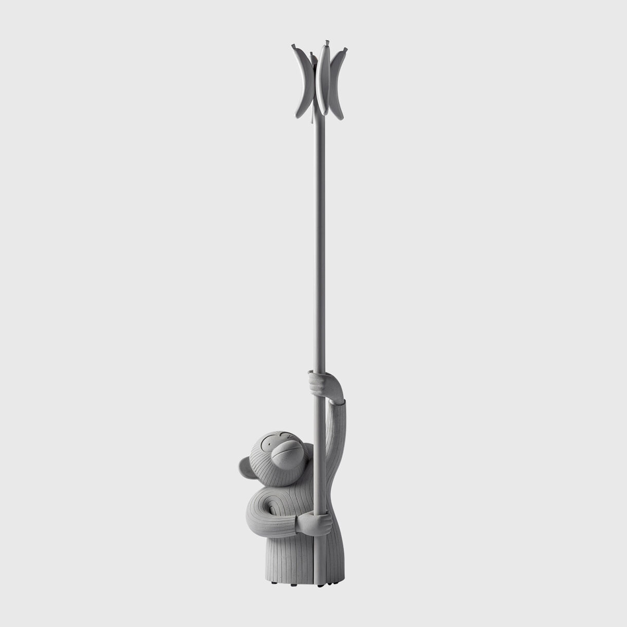 Monkey Coat Stand, Grey