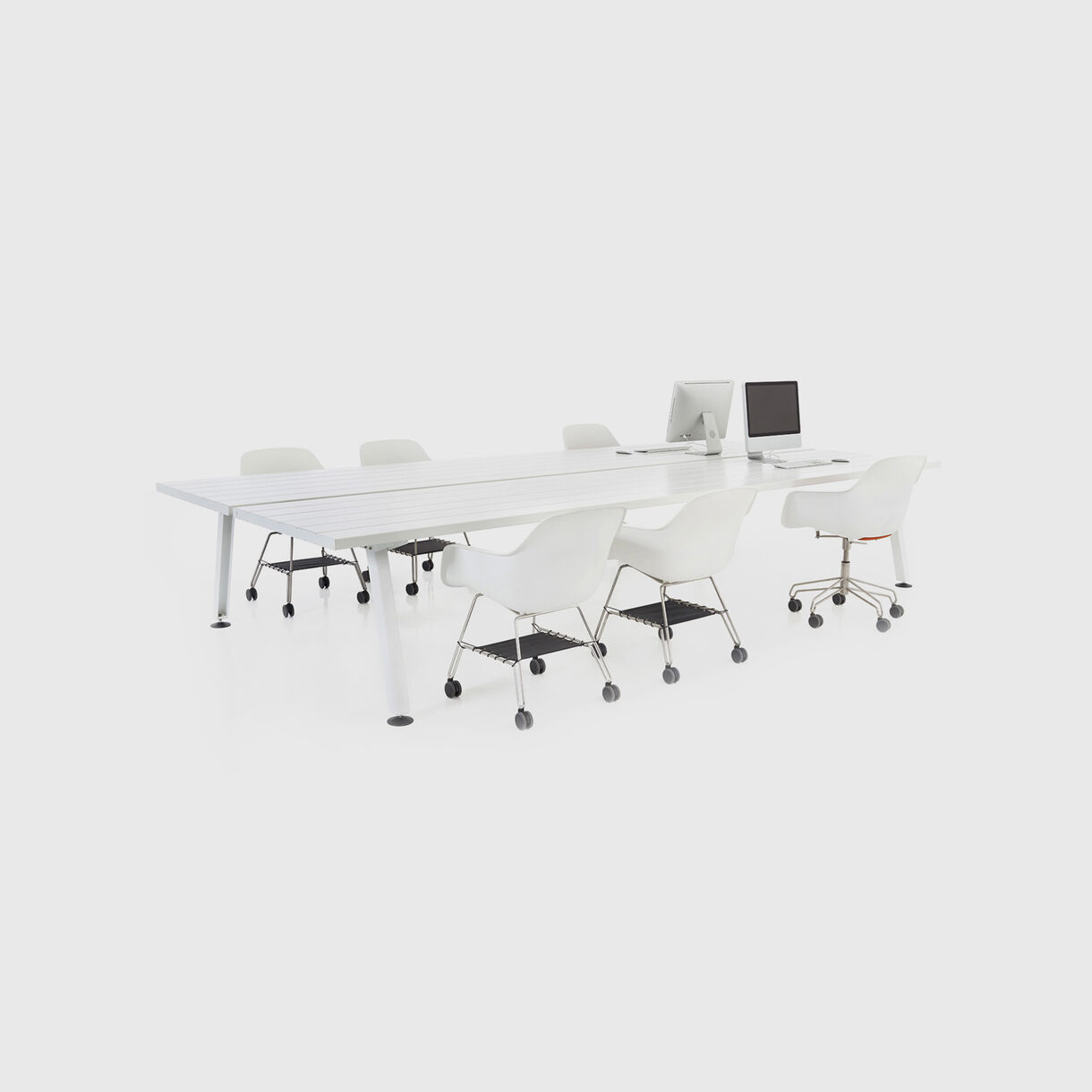 Marina Double Desk & Captains Chairs