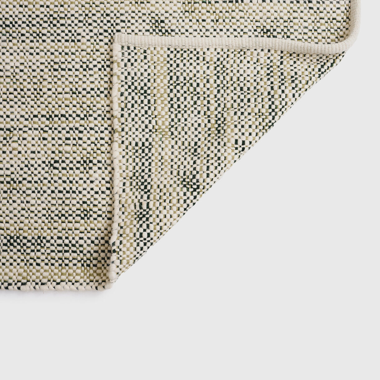 Tweed Rug, Green