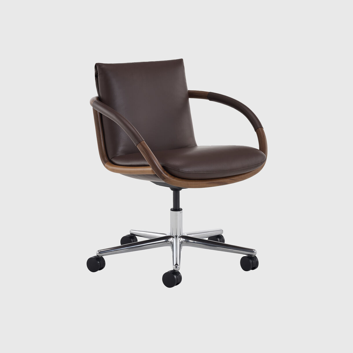 Full Loop Chair, Prone Java, Walnut