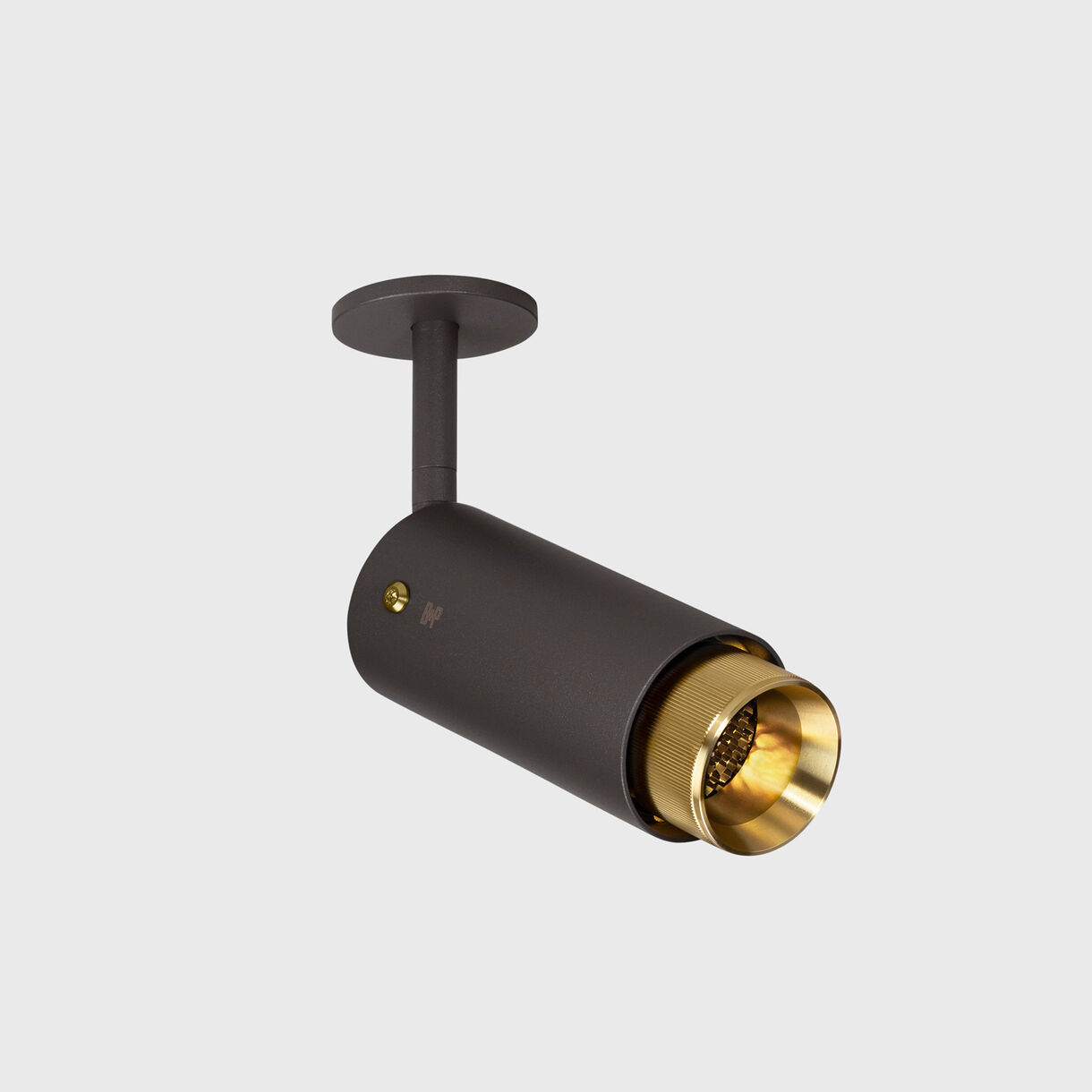 Exhaust Spotlight, Graphite & Brass