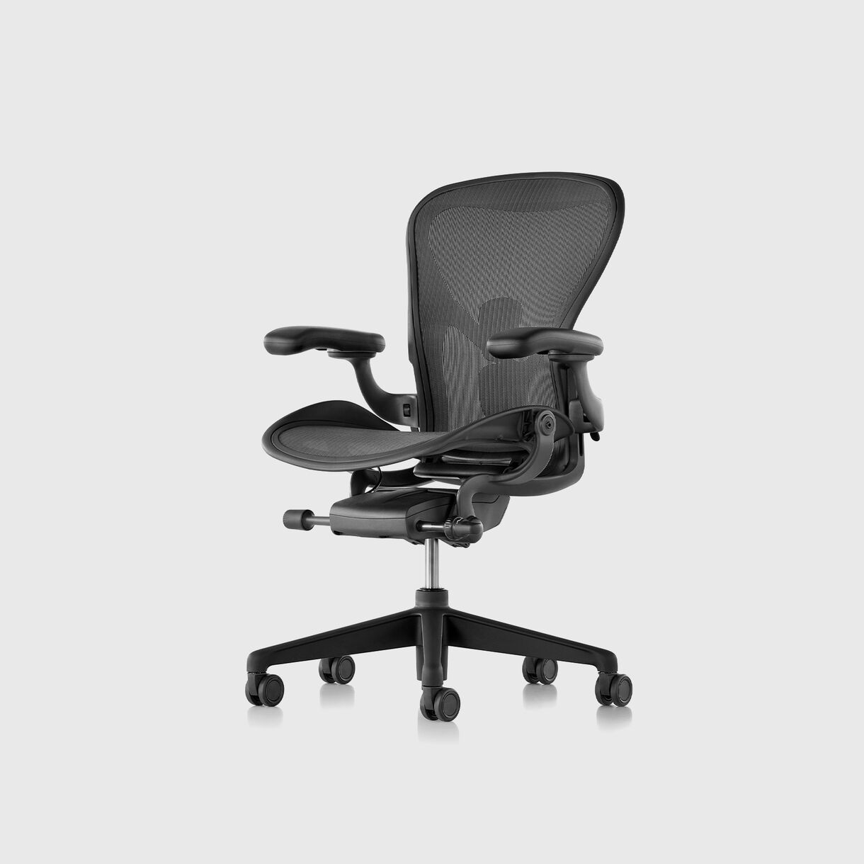 Aeron Chair, Size B, Graphite