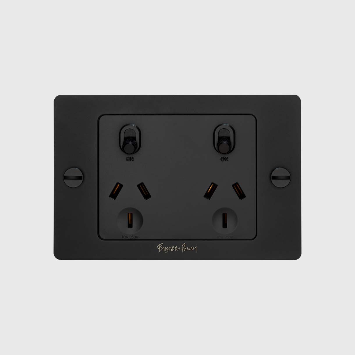 2G GPO Socket, Black