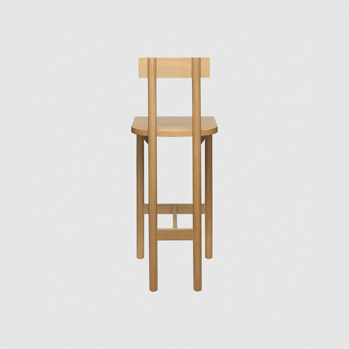 Gamar Stool, Oak