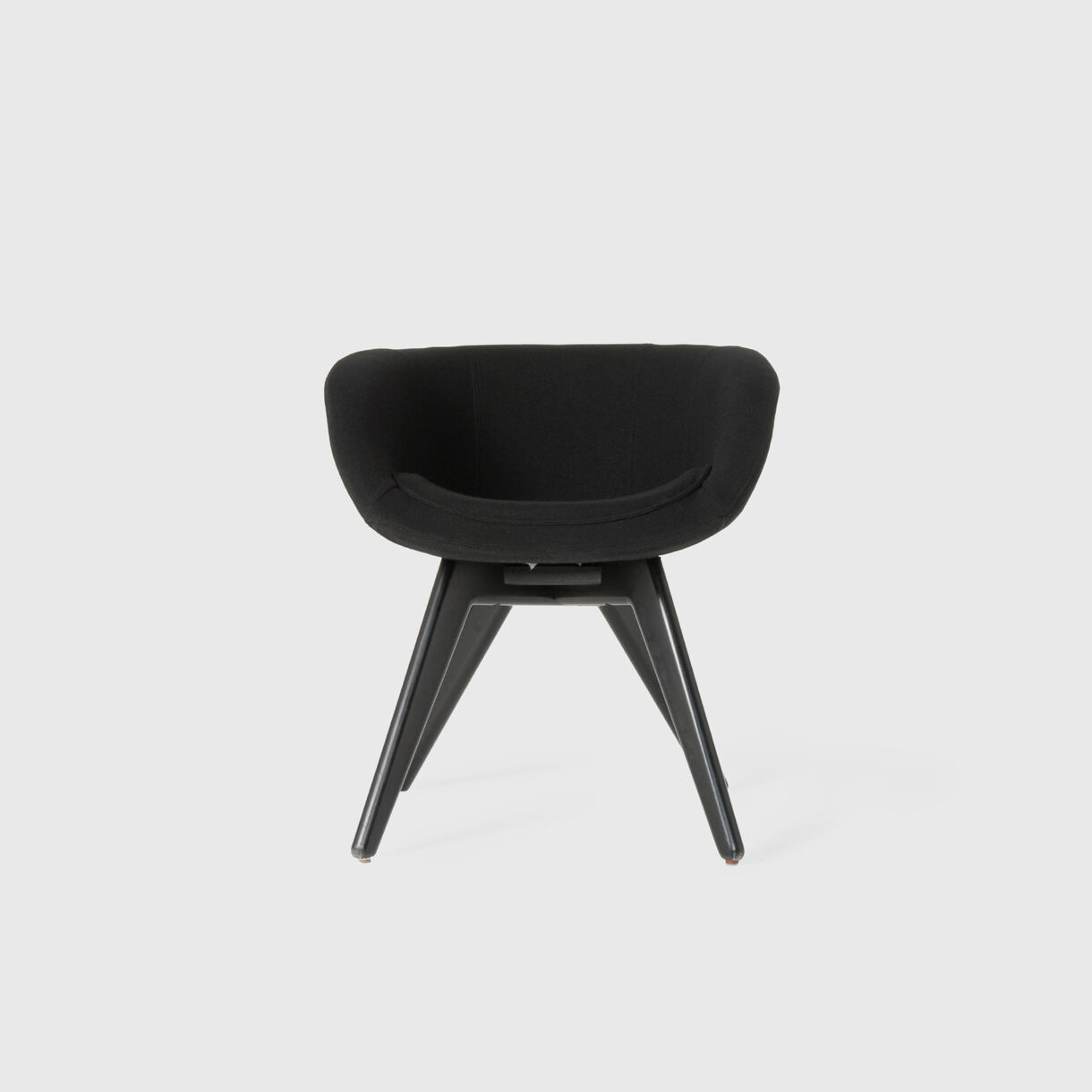 Scoop Low Chair, Black Base