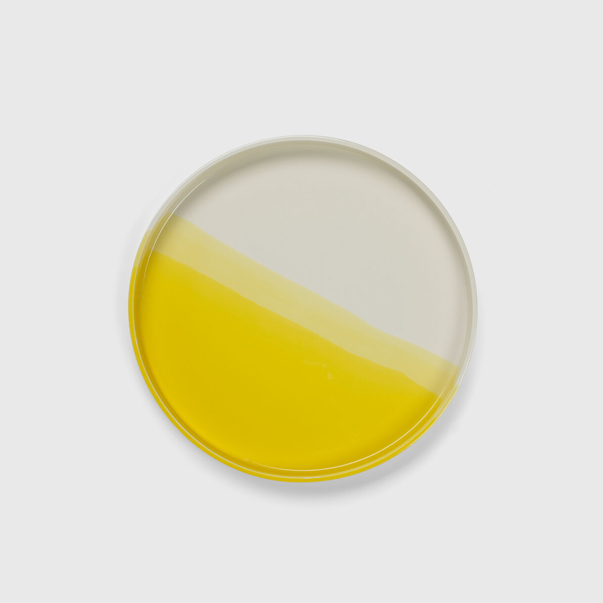 Herringbone Tray, Yellow