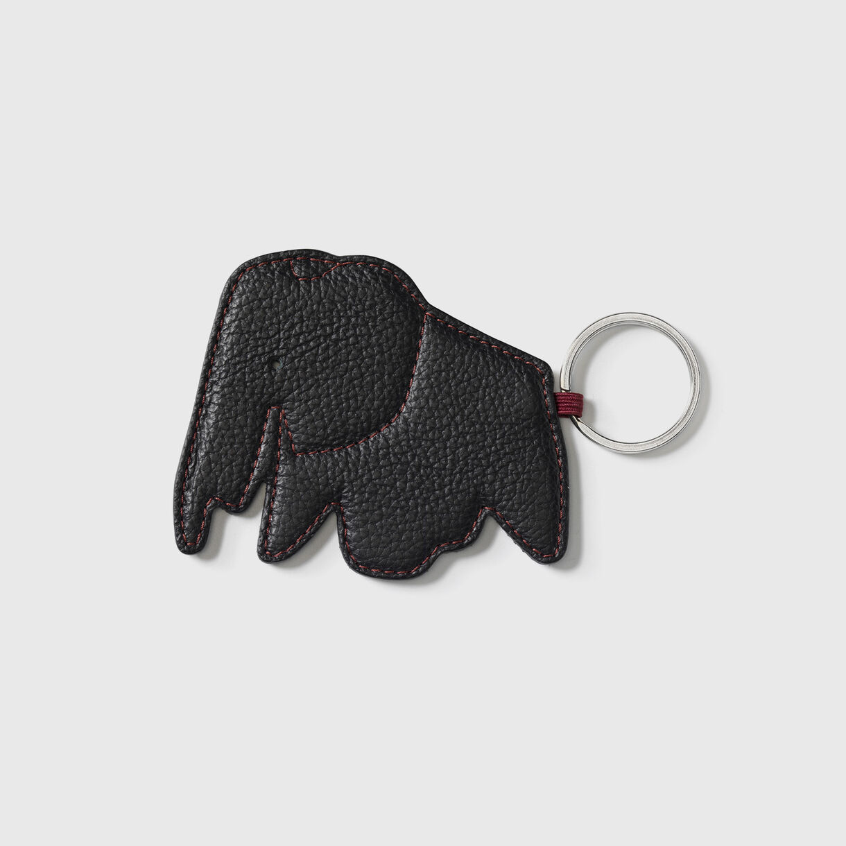 Elephant Key Ring, Black
