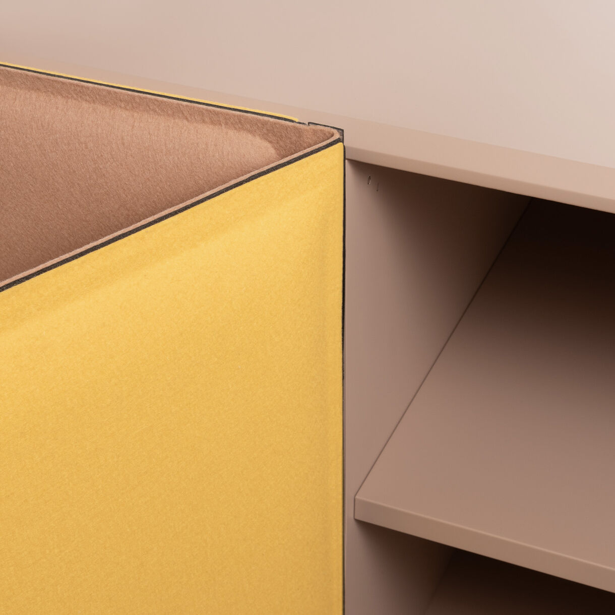 Tacito Sideboard, Small, Blush/Yellow