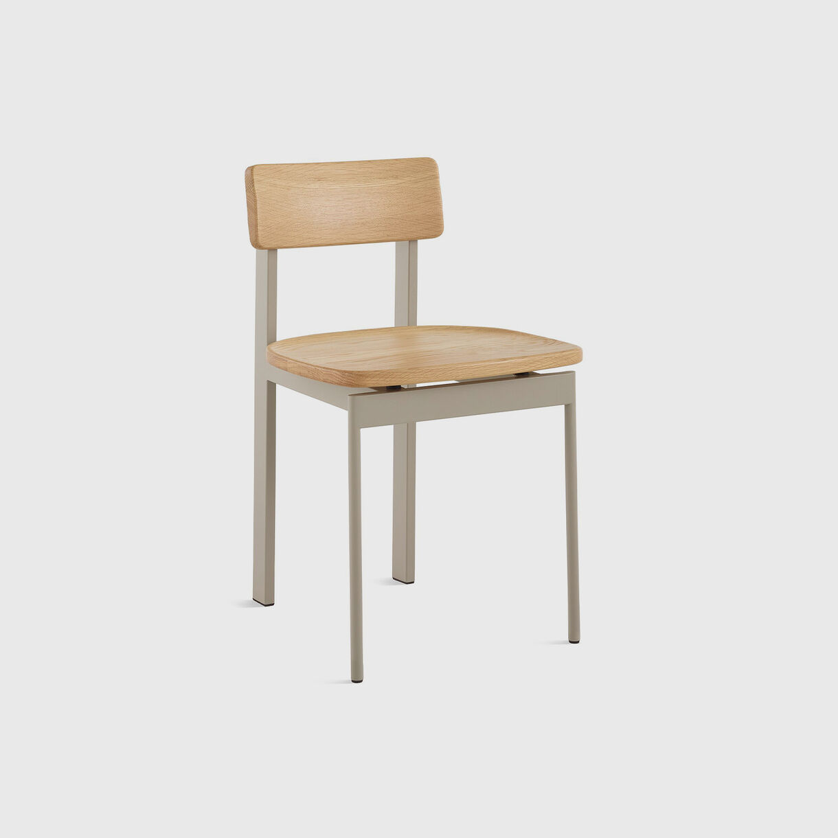 Betwixt Chair, White Oak & Warm Grey