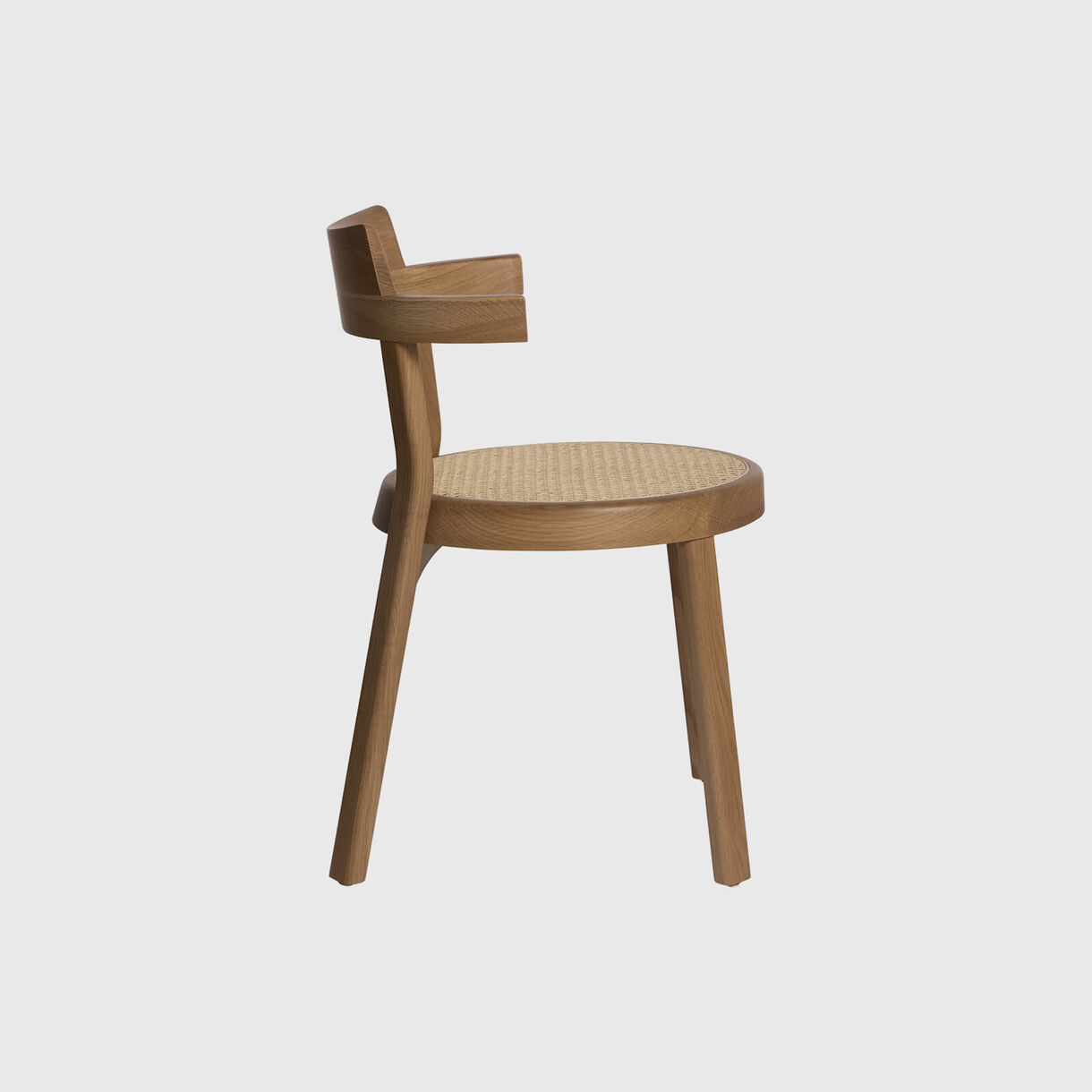 Pagoda Chair Cane, Oak