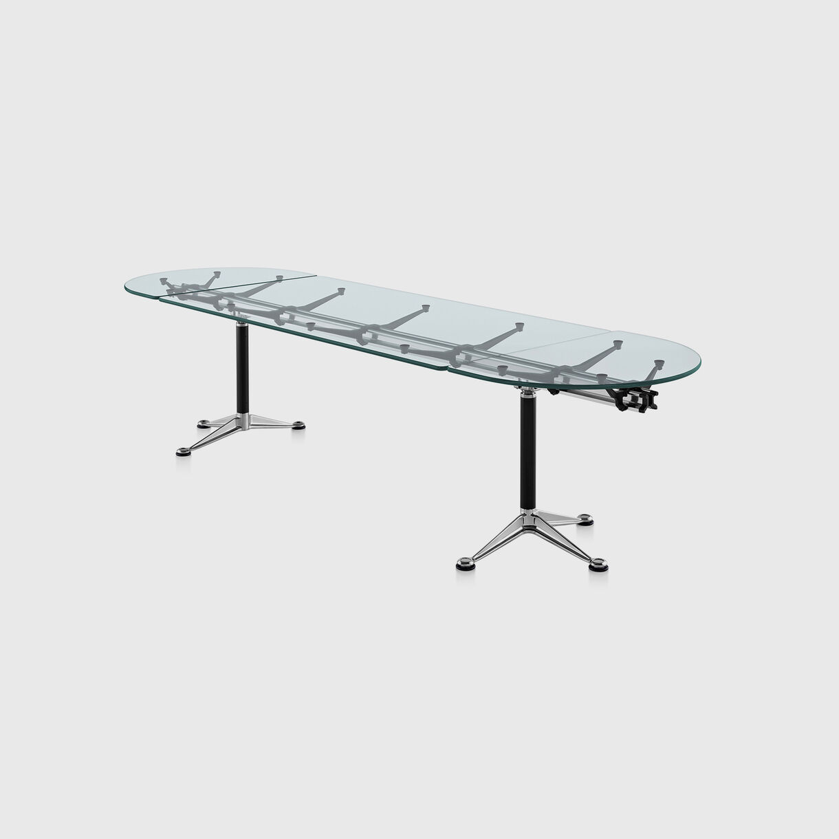 Burdick Group Oval Table, BG335GGJLJLBKBKCD