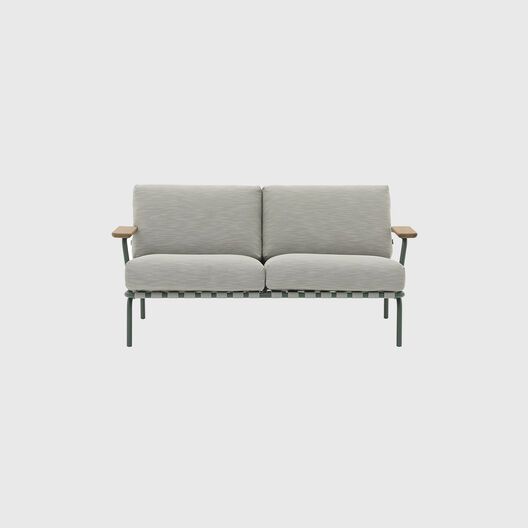 Settle Outdoor 2 Seater Sofa with Arms