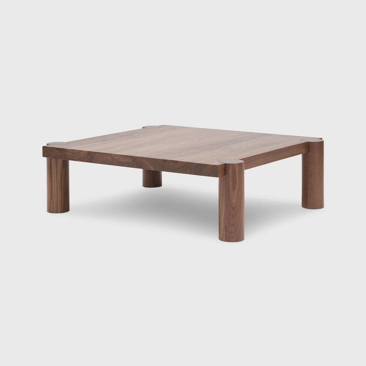 Breadstick Coffee Table, Square, Walnut