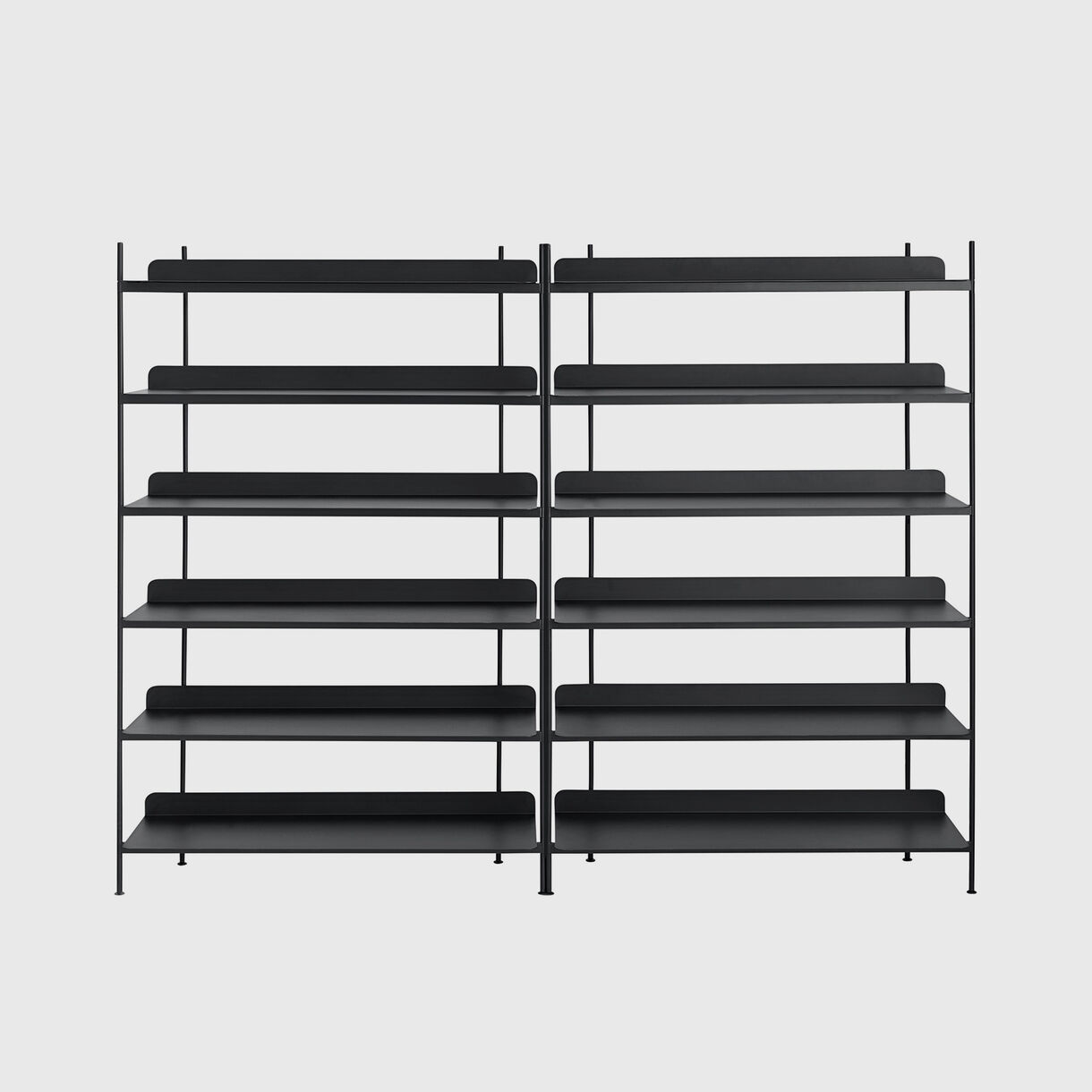 Compile Shelving System, Configuration 8, Black