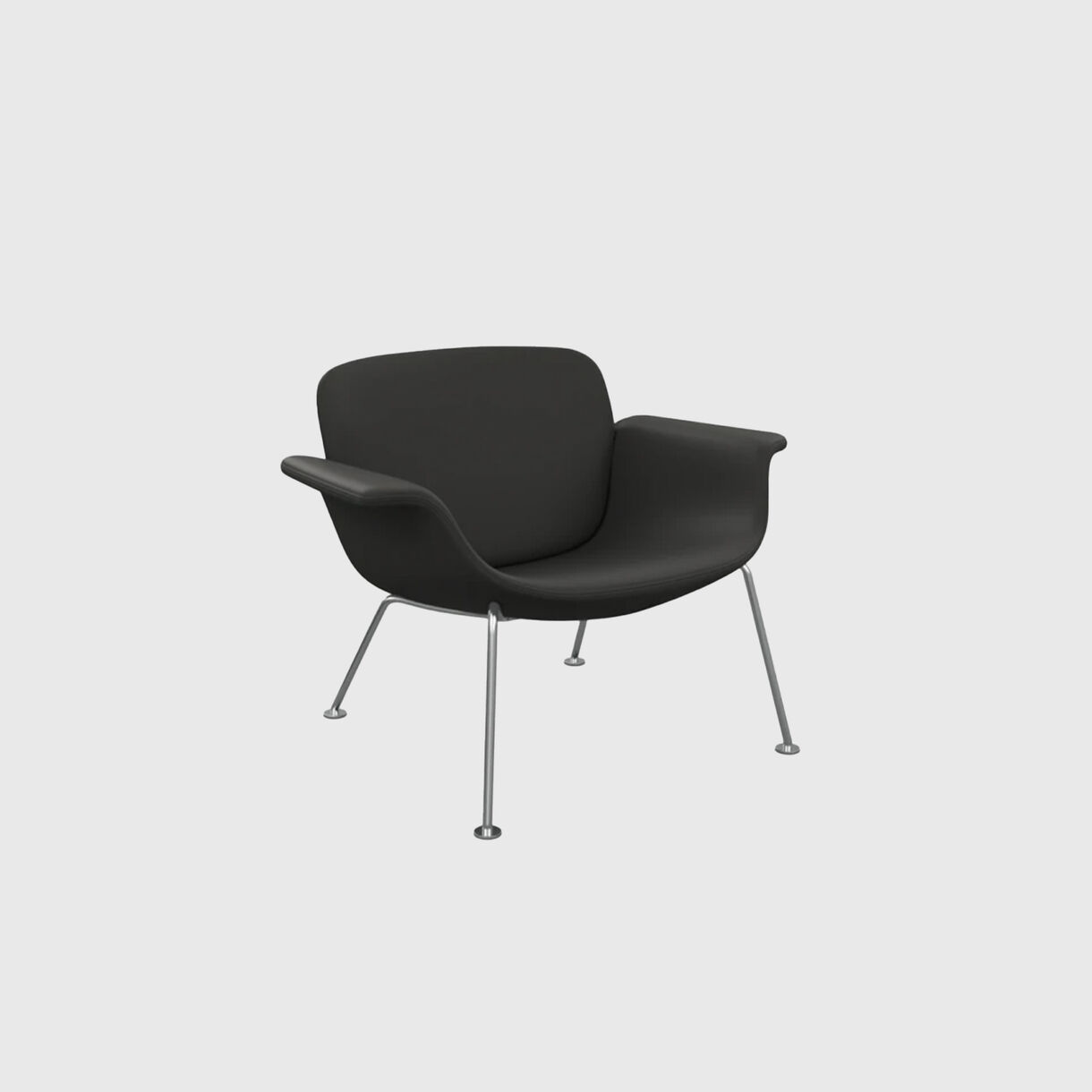 KN04 Lounge Chair, Black