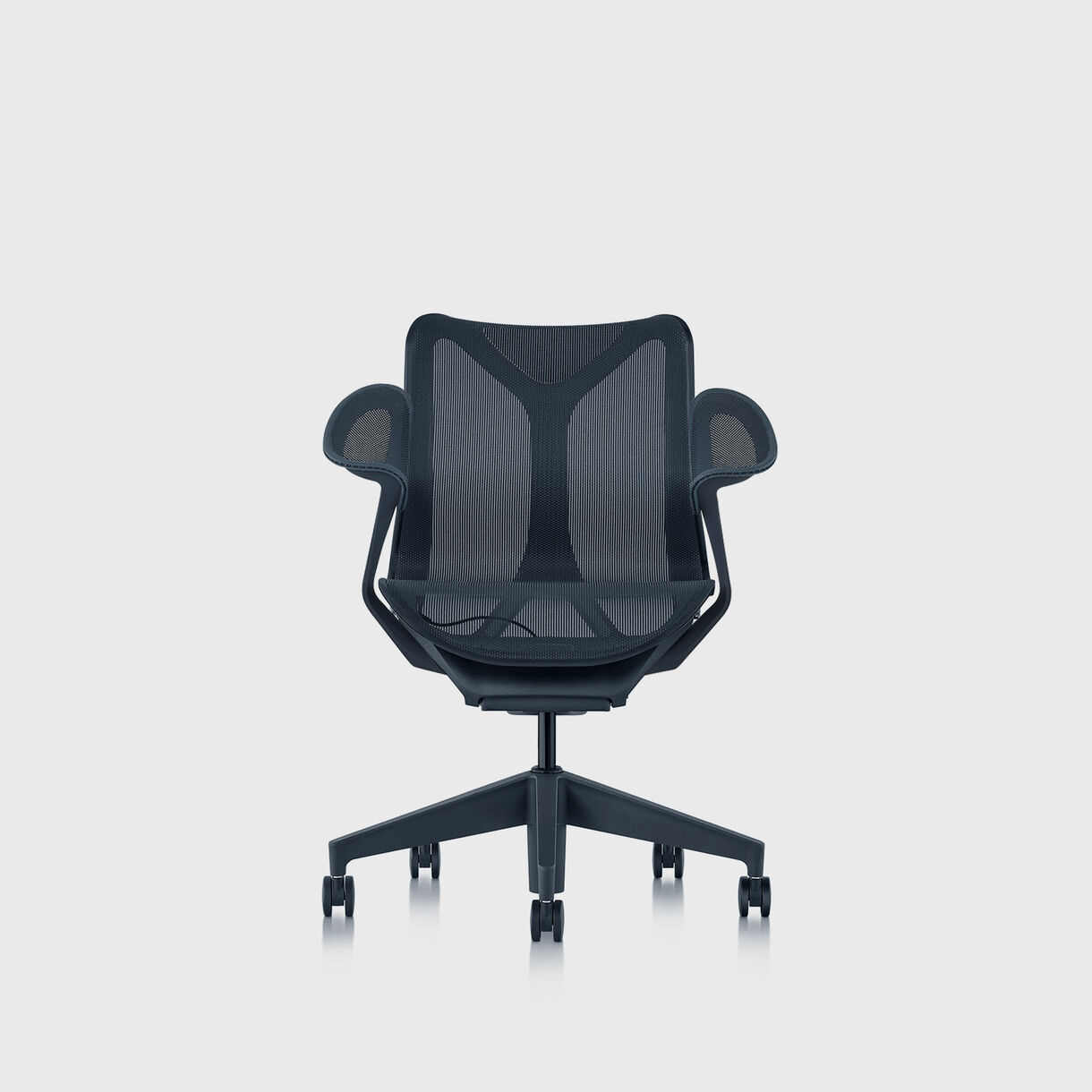 Cosm Chair, Nightfall - Low Back - Leaf Arms