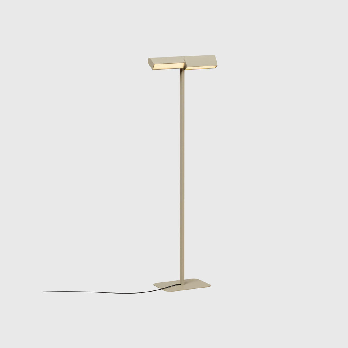 Ipoli 08 Floor Lamp, Double, Beige