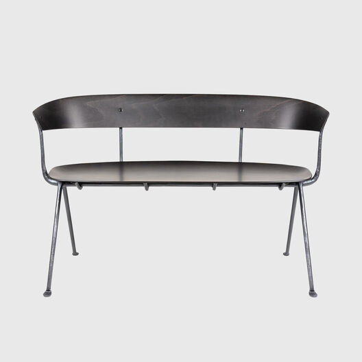 Officina Bench with Backrest