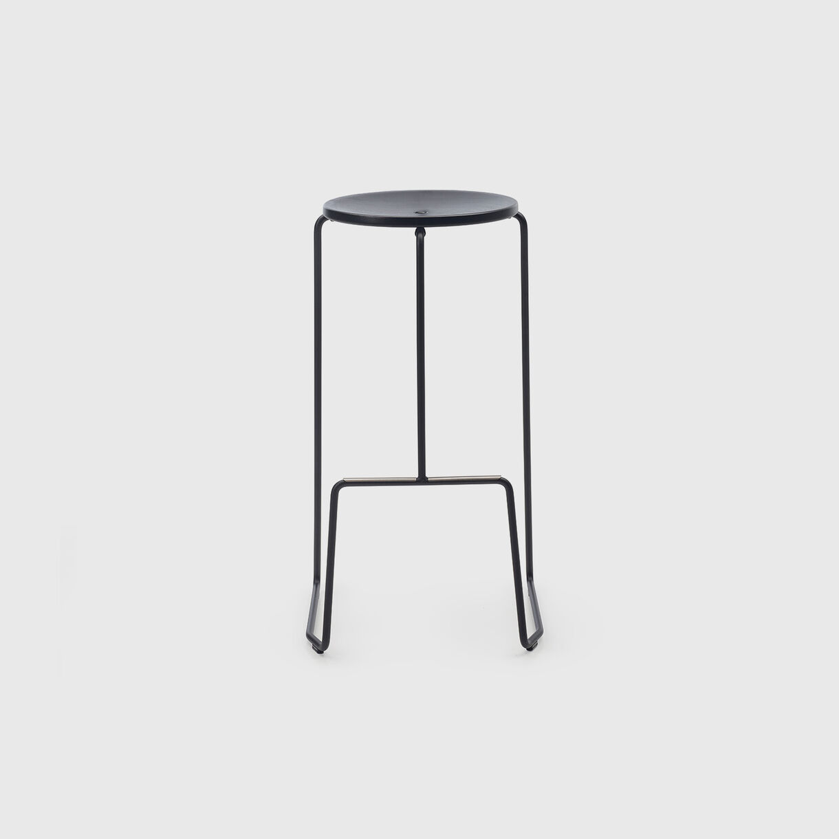 Tiki Stool, High, Black