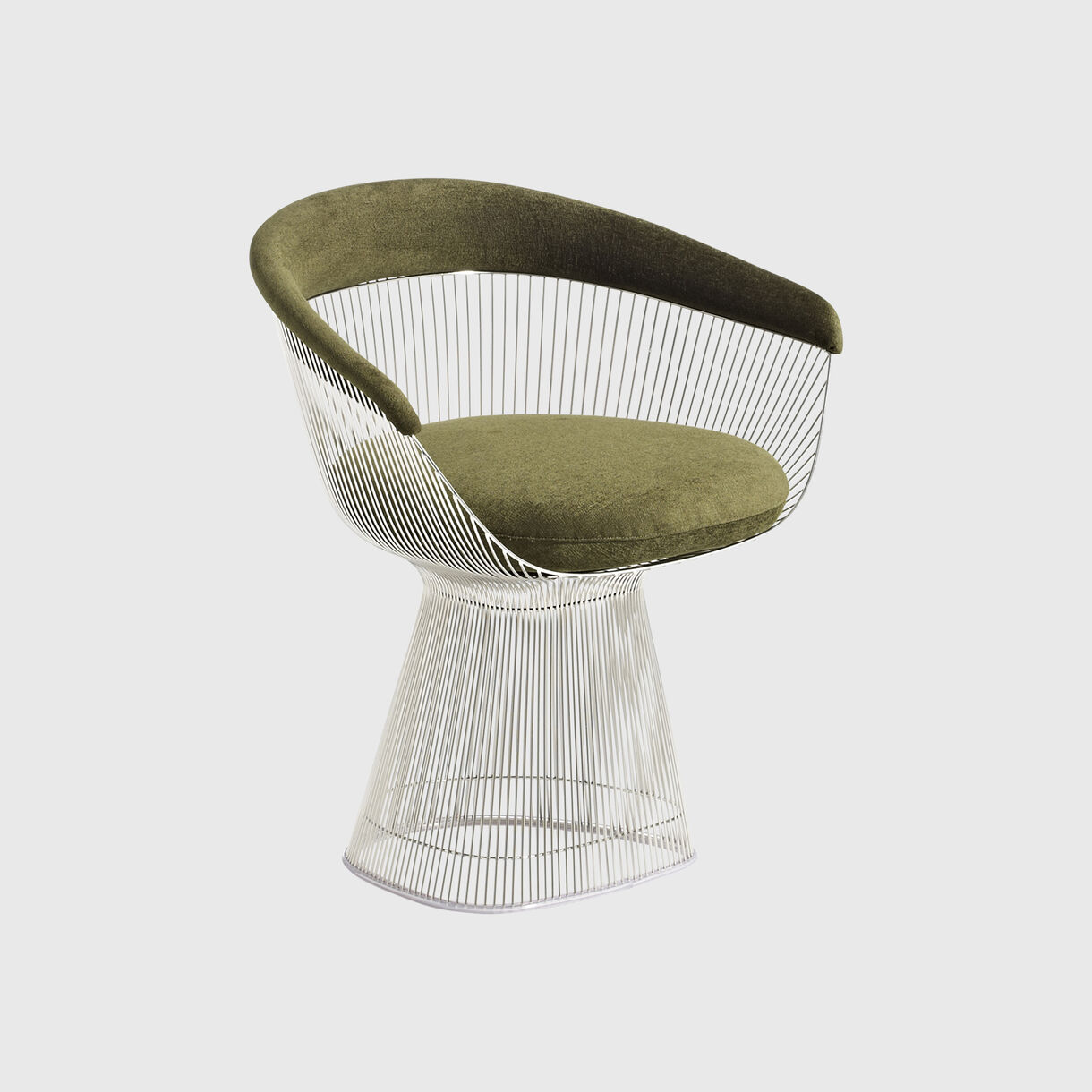 Platner Armchair, Olive