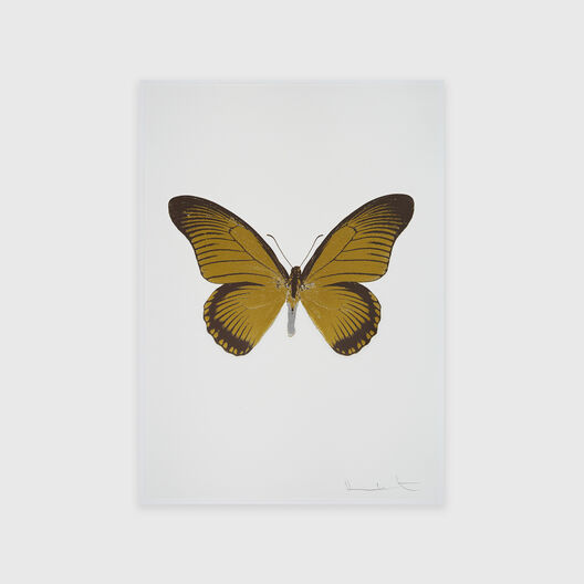 The Souls IV &ndash; Oriental Gold / Gunmetal / Silver Gloss (2010) - Damien Hirst