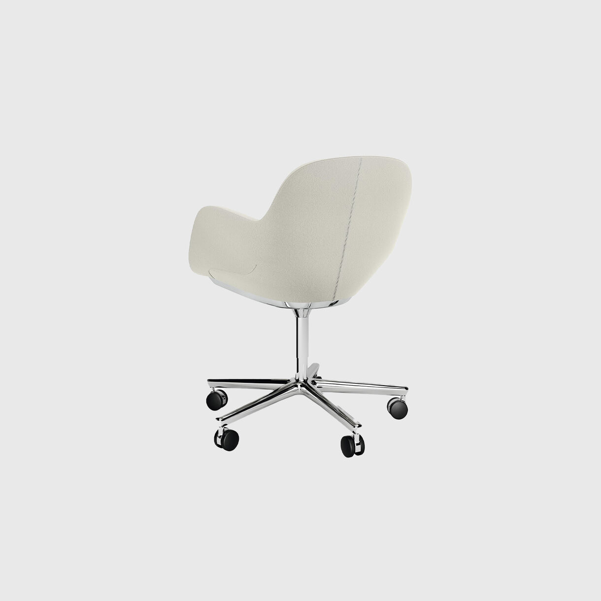 Sheru Armchair, Swivel Castors