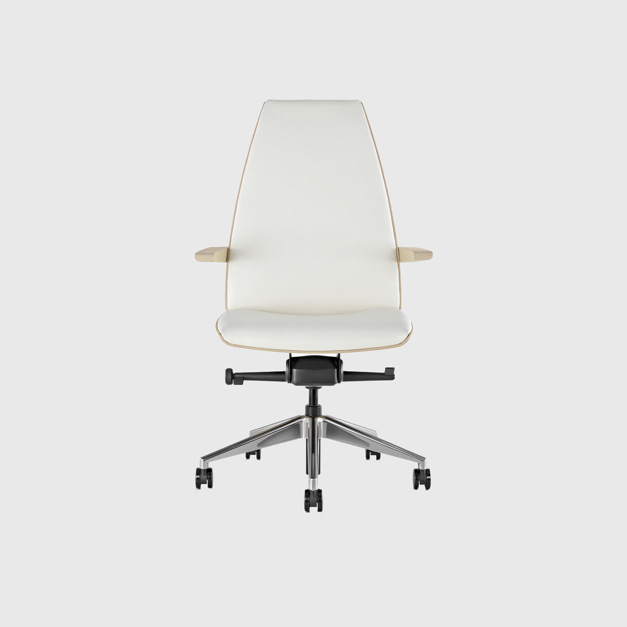 Clamshell High Back Chair, Ash
