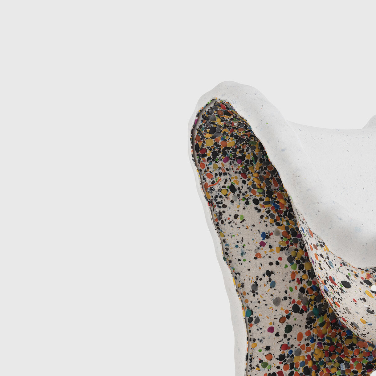 In-Side Armchair, White