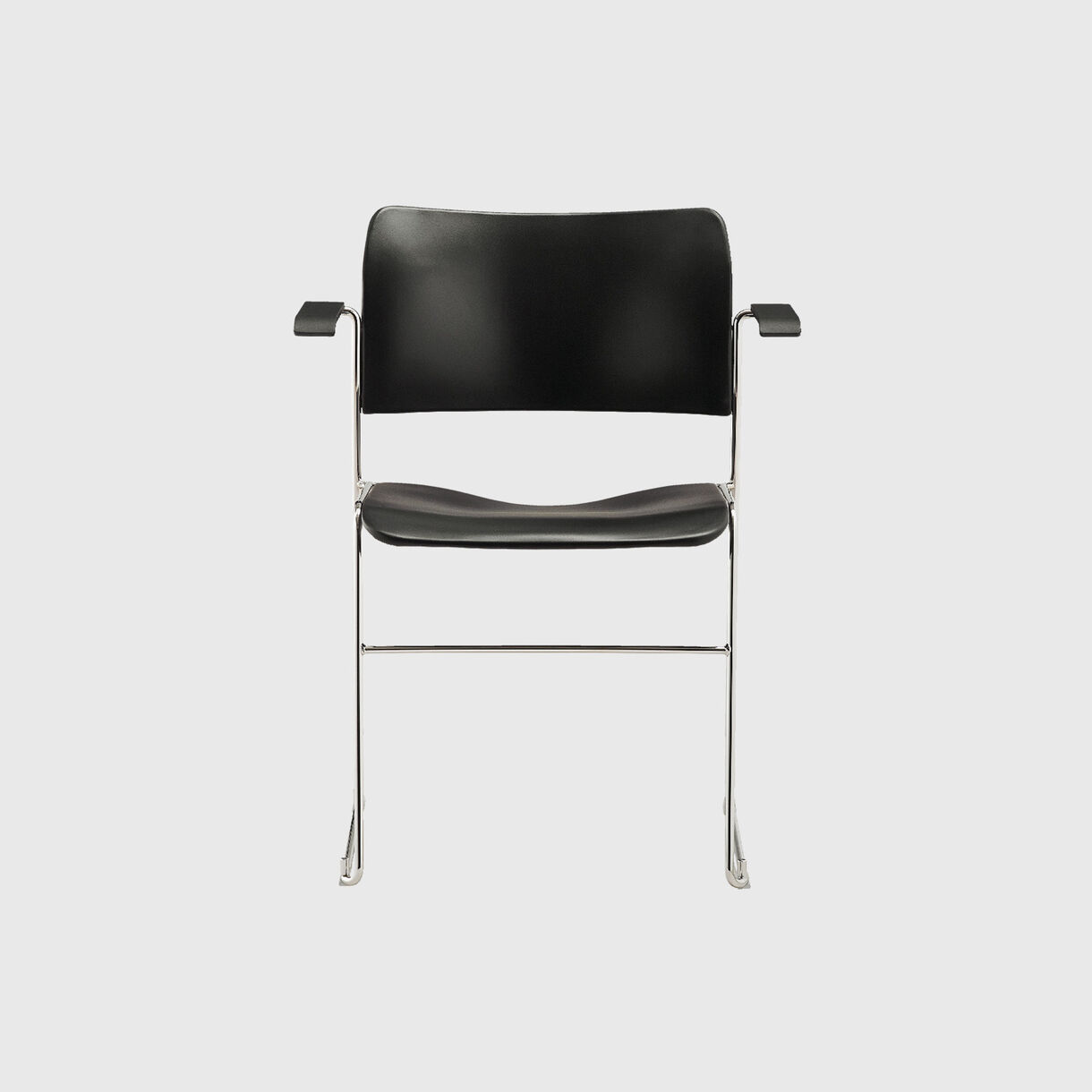 40/4 Armchair, Black Chrome