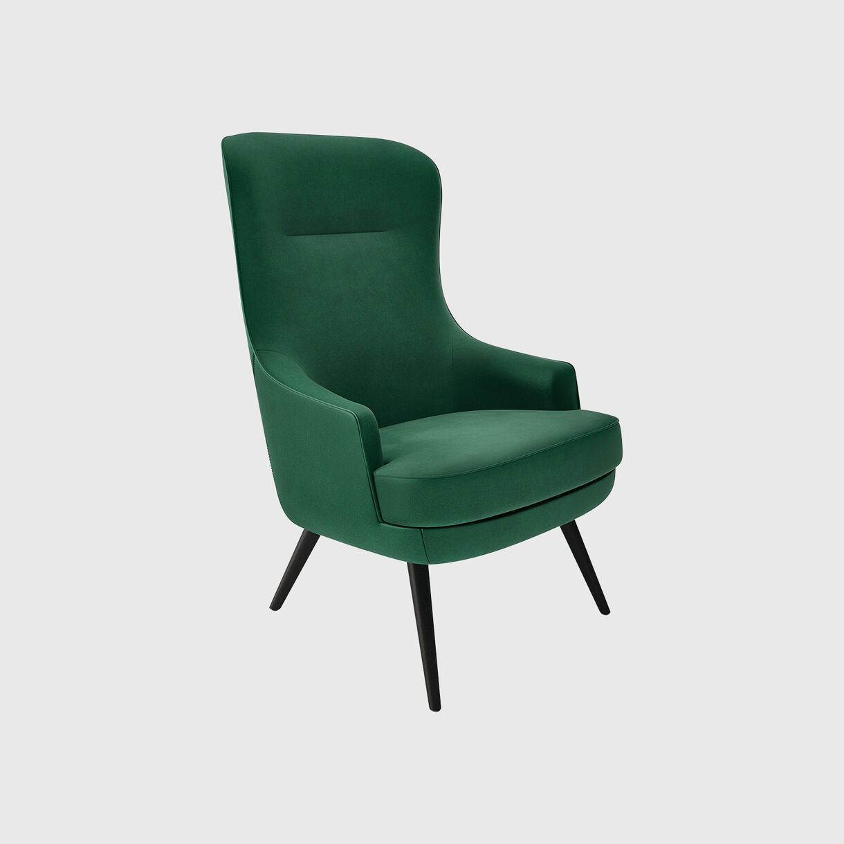 375 Relaxchair, Quarter Front, Green