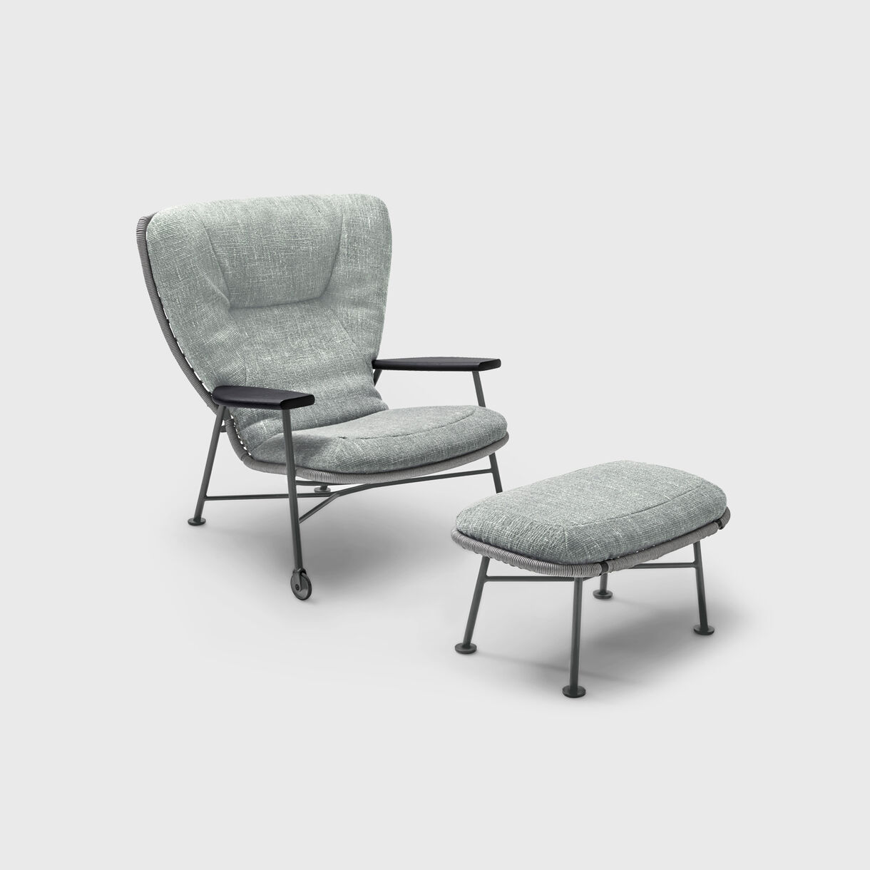 Shinzo Hybrid Lounge Armchair