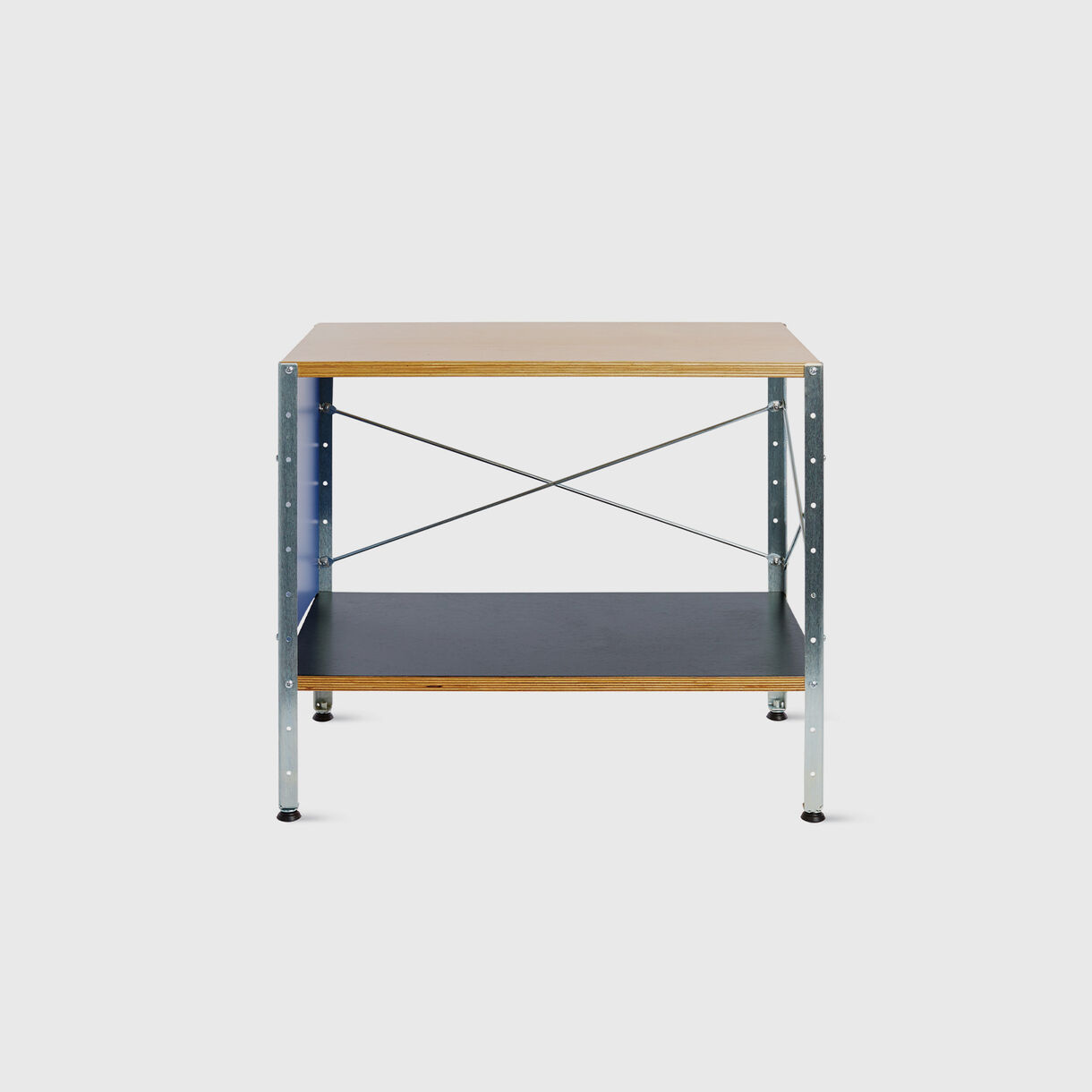 Eames Storage Unit, 1x1, Multicolour & Zinc