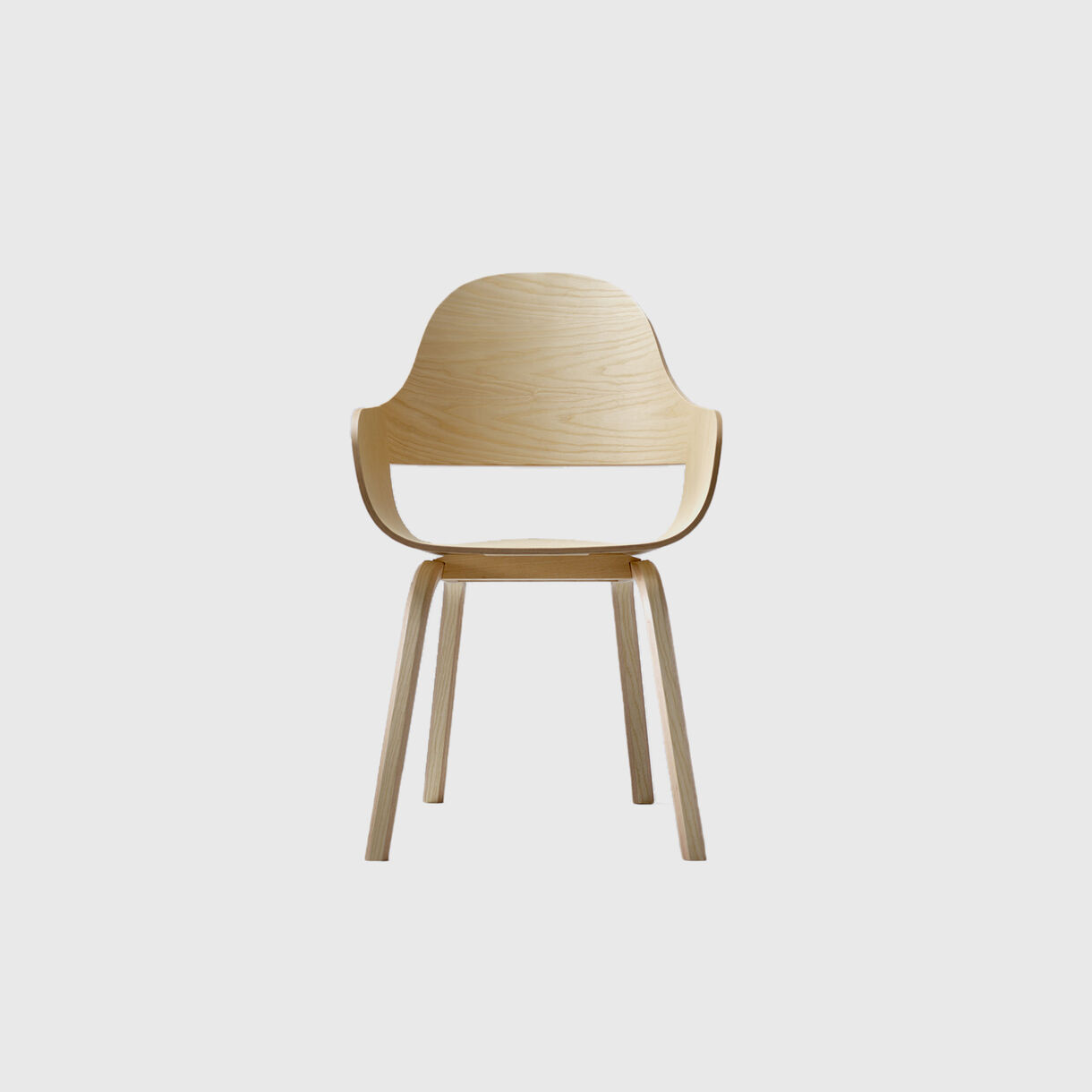 Showtime Nude Chair, Wood Base